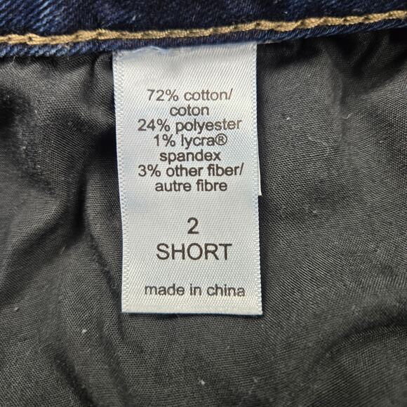 m jeans Maurices Women's Jeans Super Hi-Rise Wide Leg Button Fly size 2 Short - Picture 13 of 16